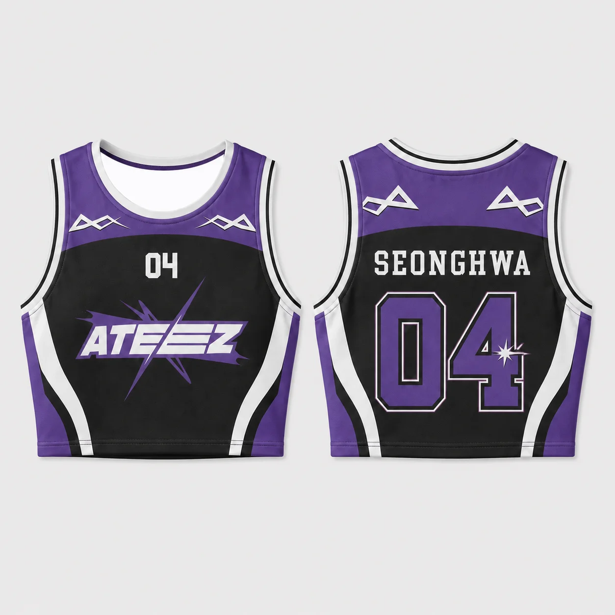 2026 New ATEEZ K-pop Jersey Unisex Tour Concert Merchandise Fans Gift Soft Polyester T-Shirt for Women And Men