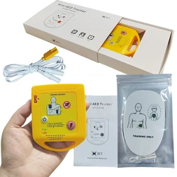 XFT-D0009 Mini AED Trainer in English Voice  Prompt Universal Training Defibrillator Outdoor First Aid Teaching Device