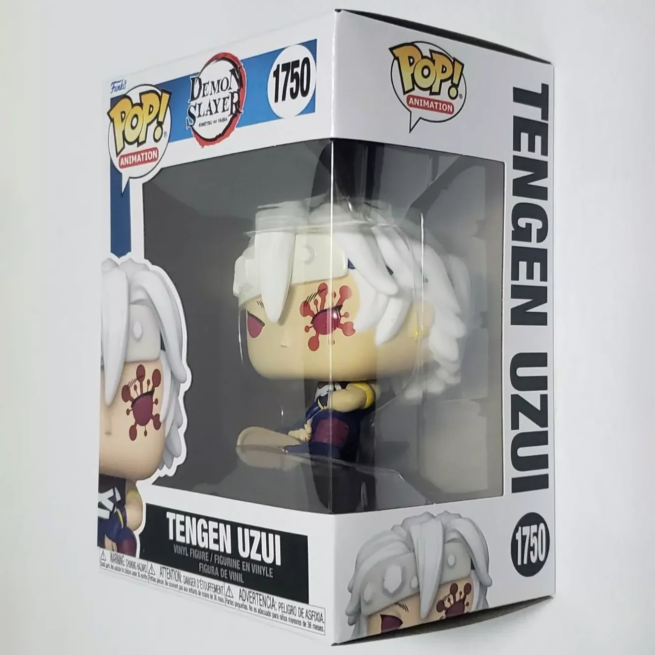 

Фигурка аниме «Убийца демонов» Tengen Uzui # Виниловая фигурка Funko Pop 1750, 3,4 дюйма, коллекционное украшение, ограниченная серия, модель игрушки в подарок