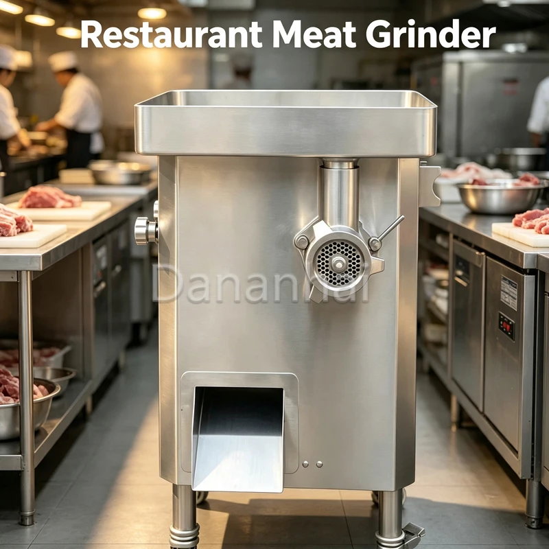 Electric Meat Grinder Cutter 610545950mm Package Size Commercial Butcher Meat Processing Equipment