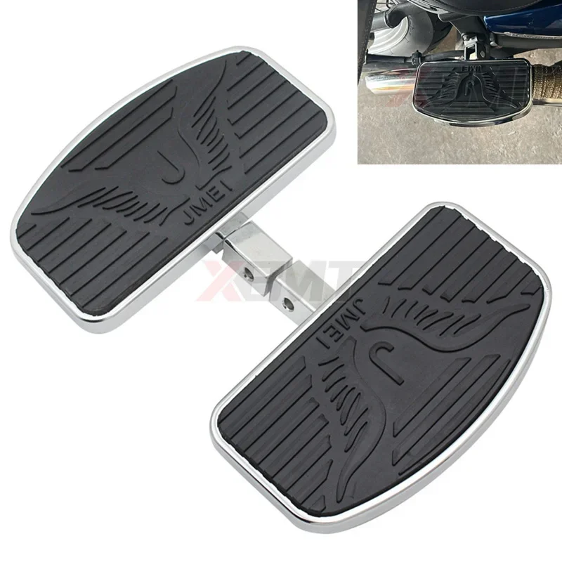 

Motorcycle Rear Passenger Footrests Foot Pegs Footboards For Honda Shadow 400 750 VT400 VT750 1998 1999 2000 2001 2002 2003