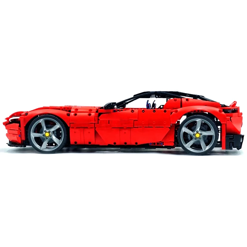 MOC-123054 テクニカルスーパースポーツカーモデルアセンブリビルディングブロックレンガハイパーカー Diy パズルおもちゃ誕生日プレゼント子供のため