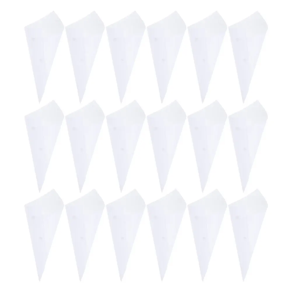 

25 Pcs Wedding Party Decorations Confetti Cone Holder Dried Rose Petals Cones Supplies Sprinkle Flowers Bouquet for Paper