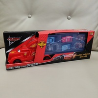6pcs/Set Disney Pixar Cars Set Lightning Mcqueen Sally Carrera Figures Truck Cars Track Map Model Doll Children Puzzle Toy Gifts