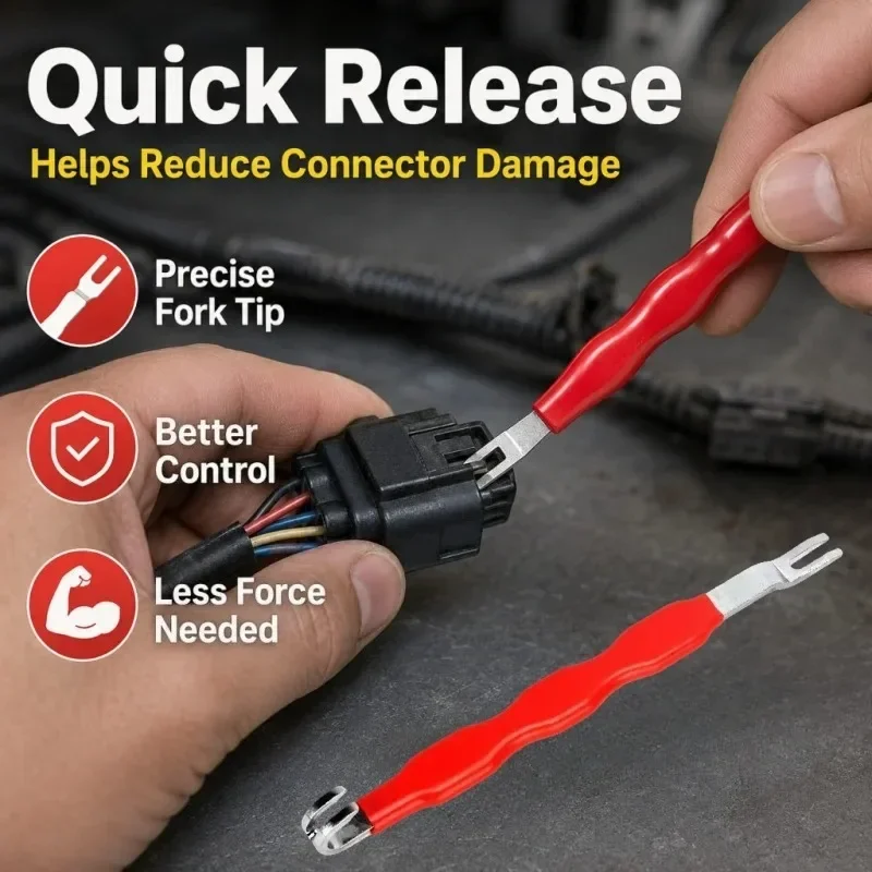 Multi Functional Universal Disassembly Fuel Line Pliers Electrical Connector Disconnection Tool Corner Wire Plug Repair Tool