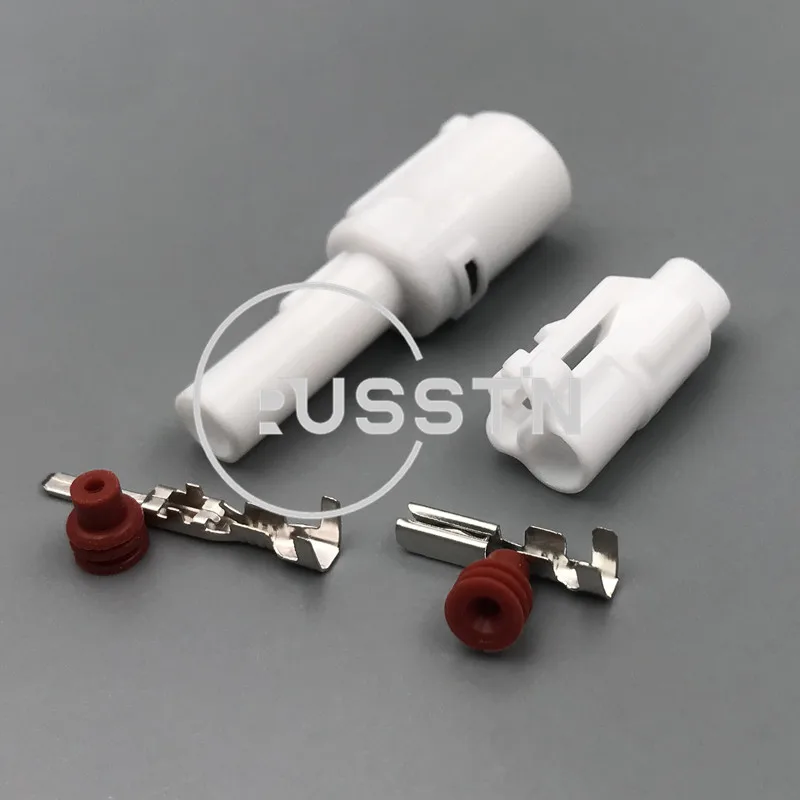 1 Set 1 Way Waterproof Car Connector Fuel Injector Electronic Plug 6187-1171 6180-1181 AC Assembly Sealed Socket - Detail 1