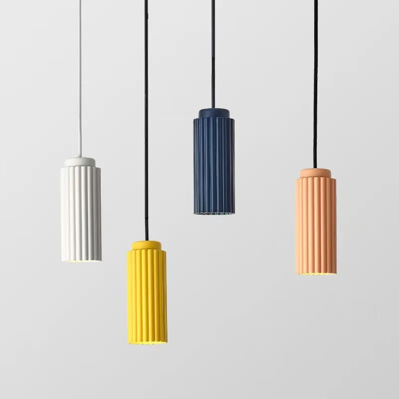 

Nordic style lamps Modern minimalist creative restaurant Bar counter Bedroom Living room Plum blossom tube minimalist chandelier