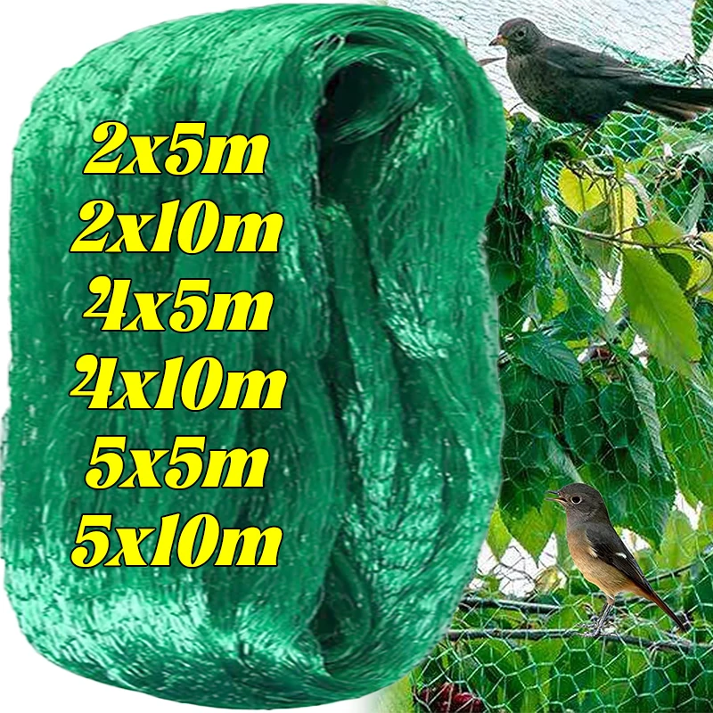

Green Garden Pest Control Net - Anti Bird Insect Protection Fencing for Plants & Fruits
