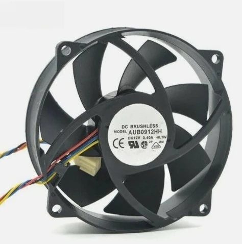 

Brand New Original AUB0912HH 9025 12V 9CM/ cm 0.40A CPU fan cooling fan Fast shipment