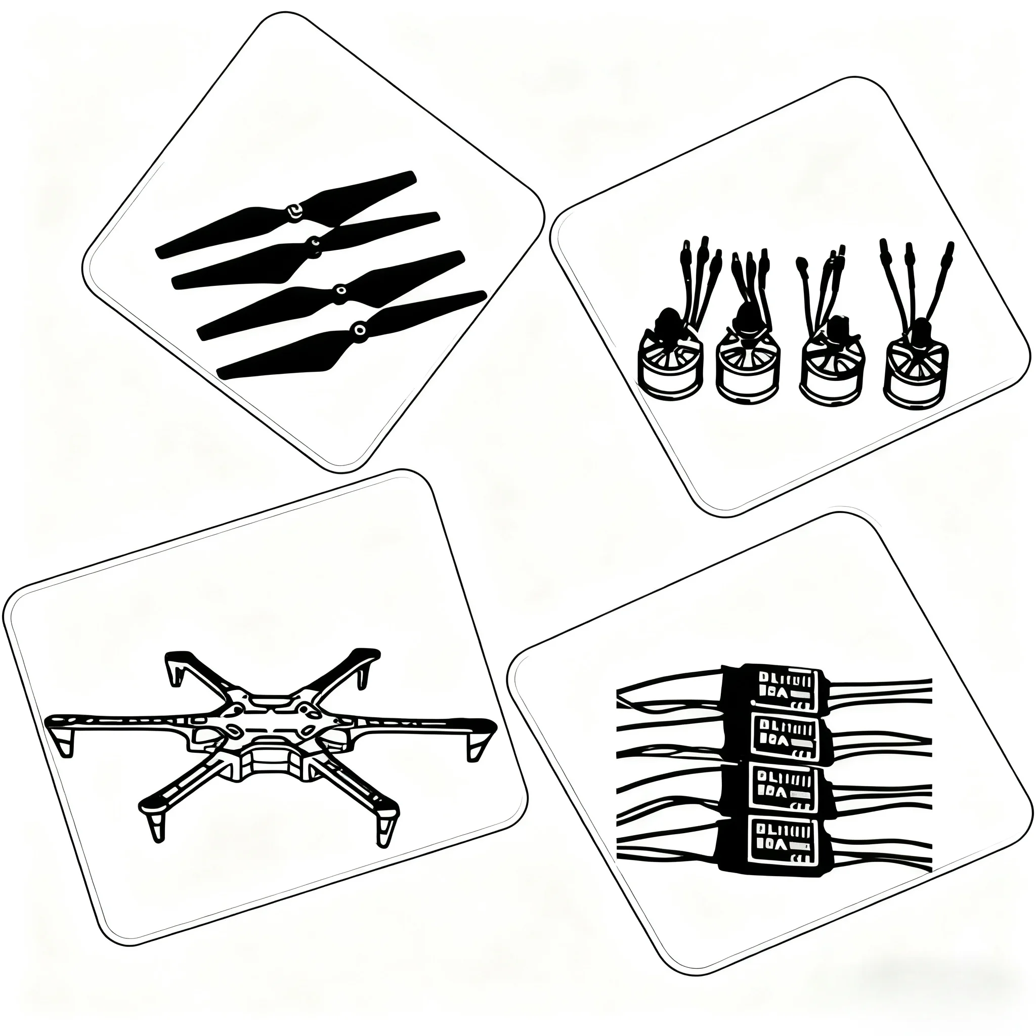 

FPV Plastic 550 6-осевой комплект для дрона Ardupilot Quadcopter Blheli 30A ESC 2212 Двигатель Pixhawk 2.4.8 Контроль полета Ardupilot