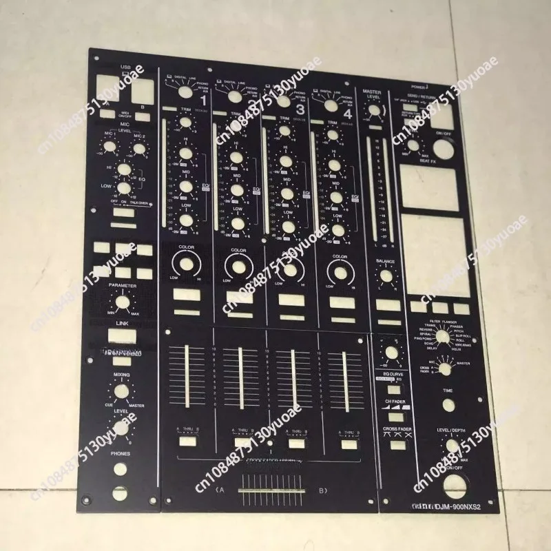 طقم علبة خلاط كاملة M-900NXS2 - لوحة معدنية + مجموعة براغي لـ DJM-900 NXS2- أجزاء معدات DJ الاحترافية #2