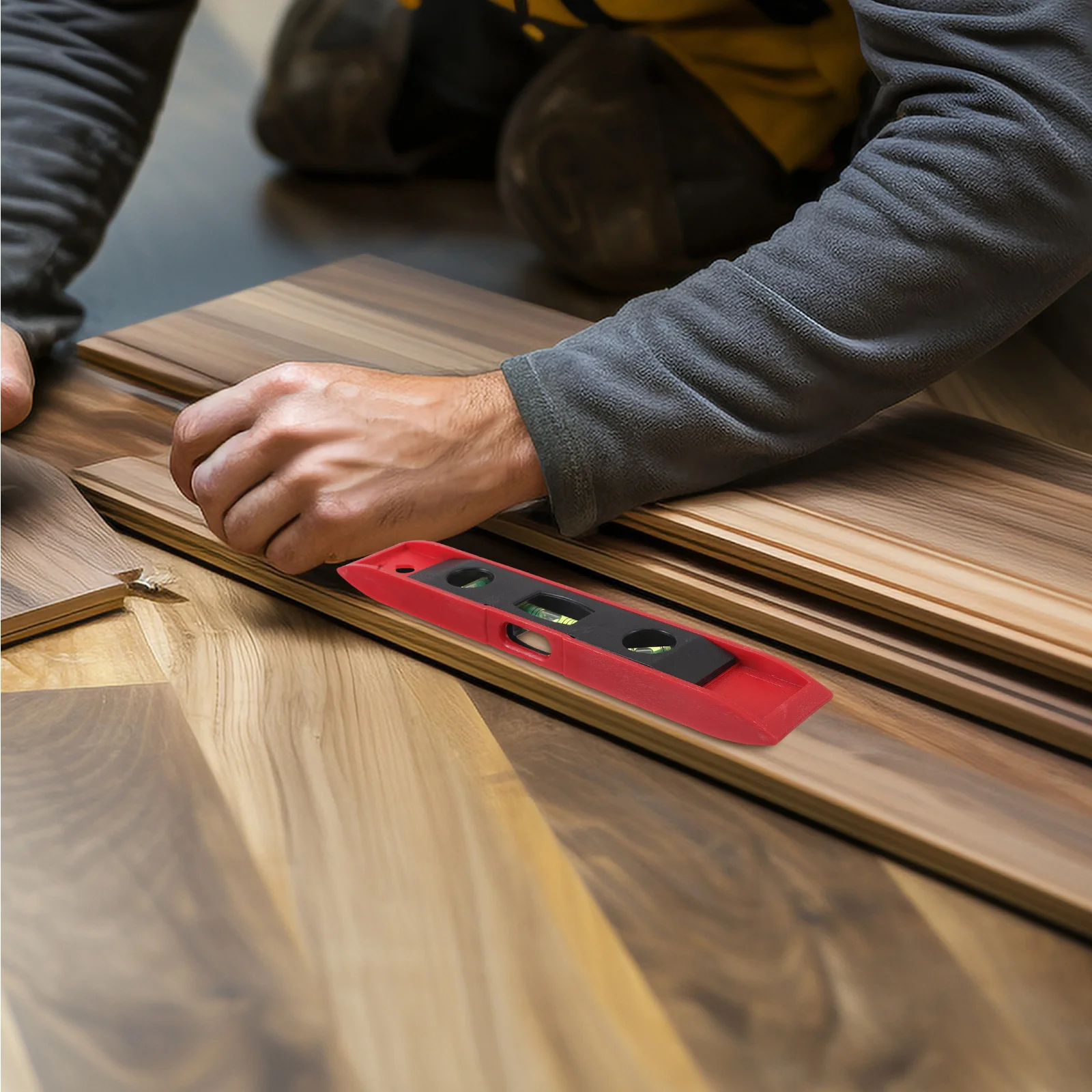 3 szt. Magnetyczna poziomica mini, kompaktowa, przenośna, precyzyjna narzędzie pomiarowe z przezroczystą bąbelkową poziomicą do majsterkowania, zawieszania obrazów i montażu mebli.