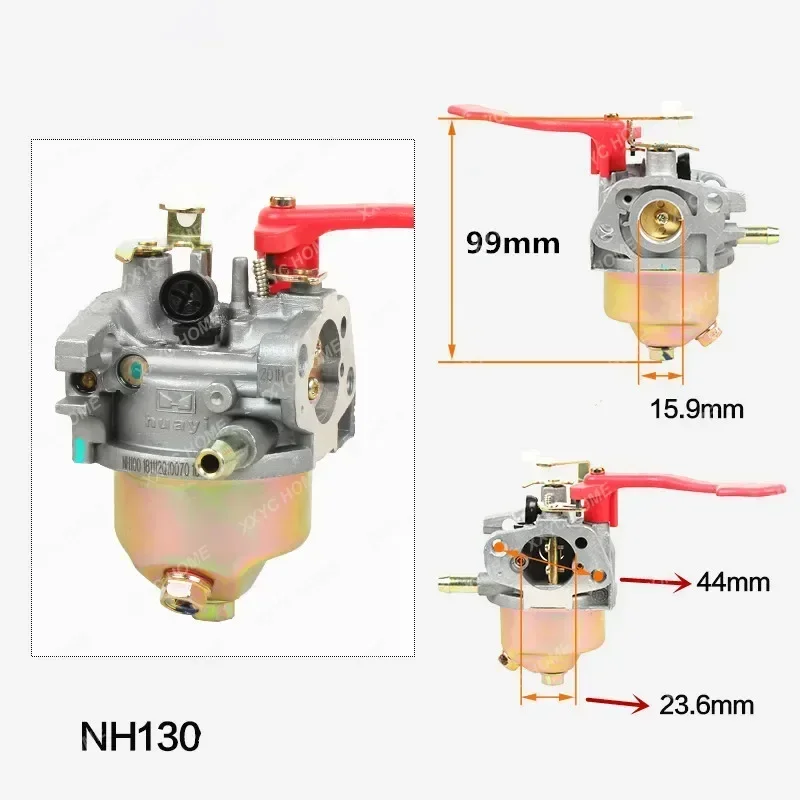 المكربن Zongshen VP200 NH130 NH150 محرك المكربن