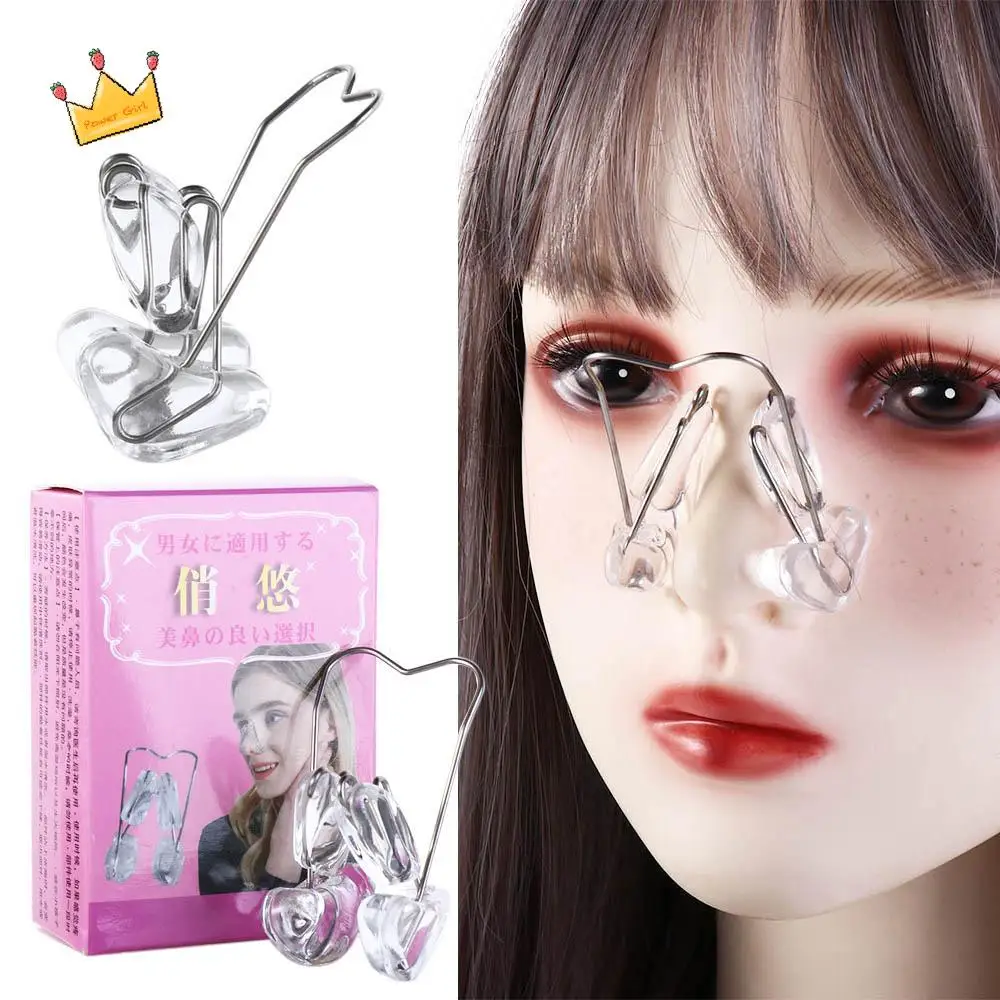 

Tool Orthotics Clip Nose Shaping Corrector Reshape Nose Straightener Nose Shaper Clip Nose Up Shaper Silicone Nose Lifter