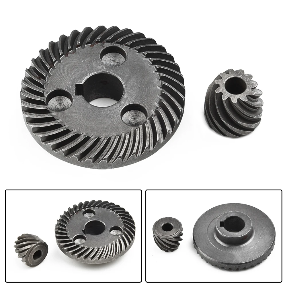 2Pcs/Set Spiral Bevel Gear Kit For-Makita Angle Grinder 9555 NB 9554 NB 9557 NB 9558 NB Power Tool Accessories Spare Parts