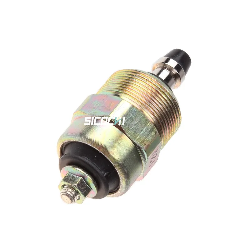 

For Case Cummins 1840 1845C Flameout Solenoid Valve Fuel Shut-off Solenoid Valve A77753 12V