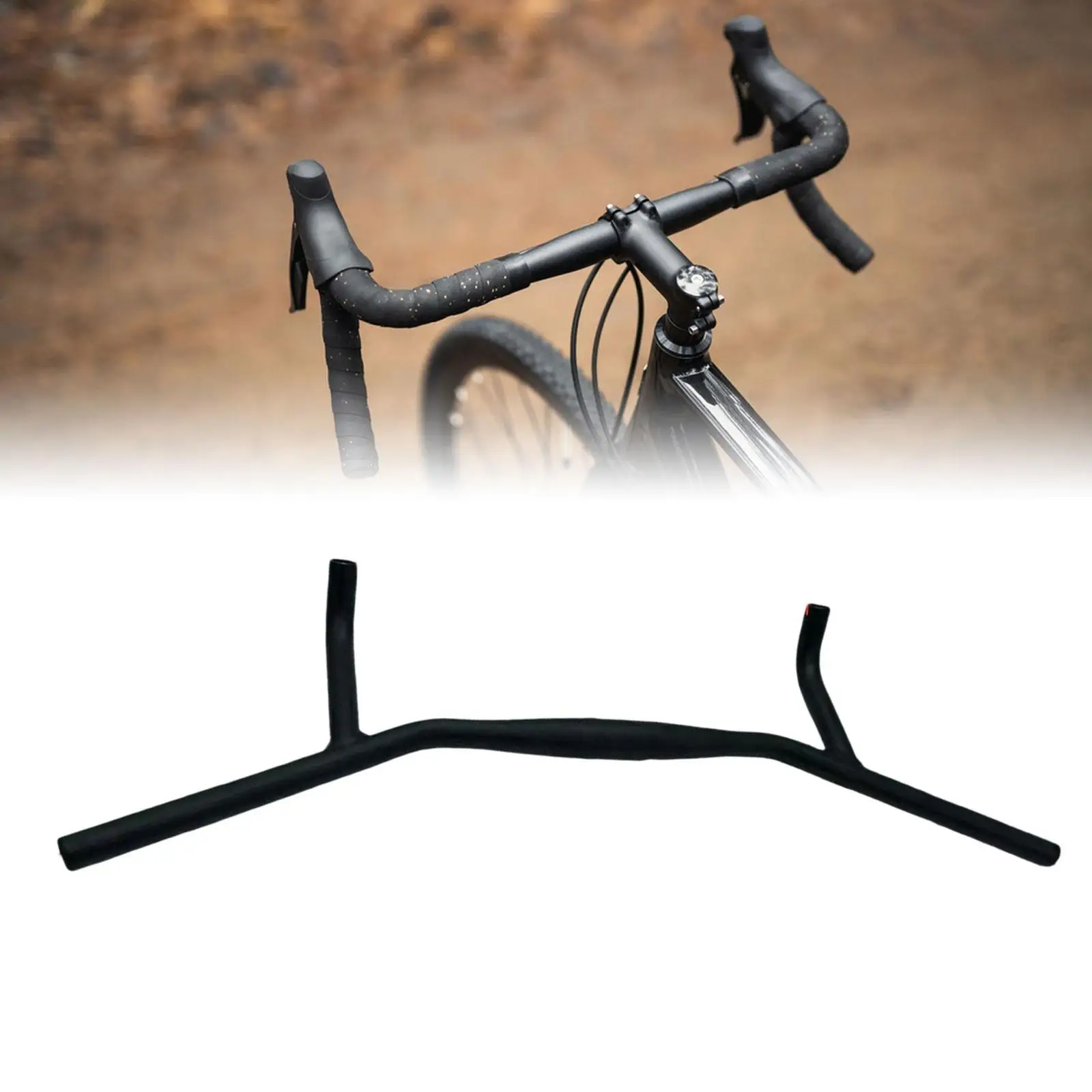 

Professional Bicycle Handlebar Replacement Practical Aluminum Alloy Handle Bar for Road Bike and Mountain Bike Upgrade