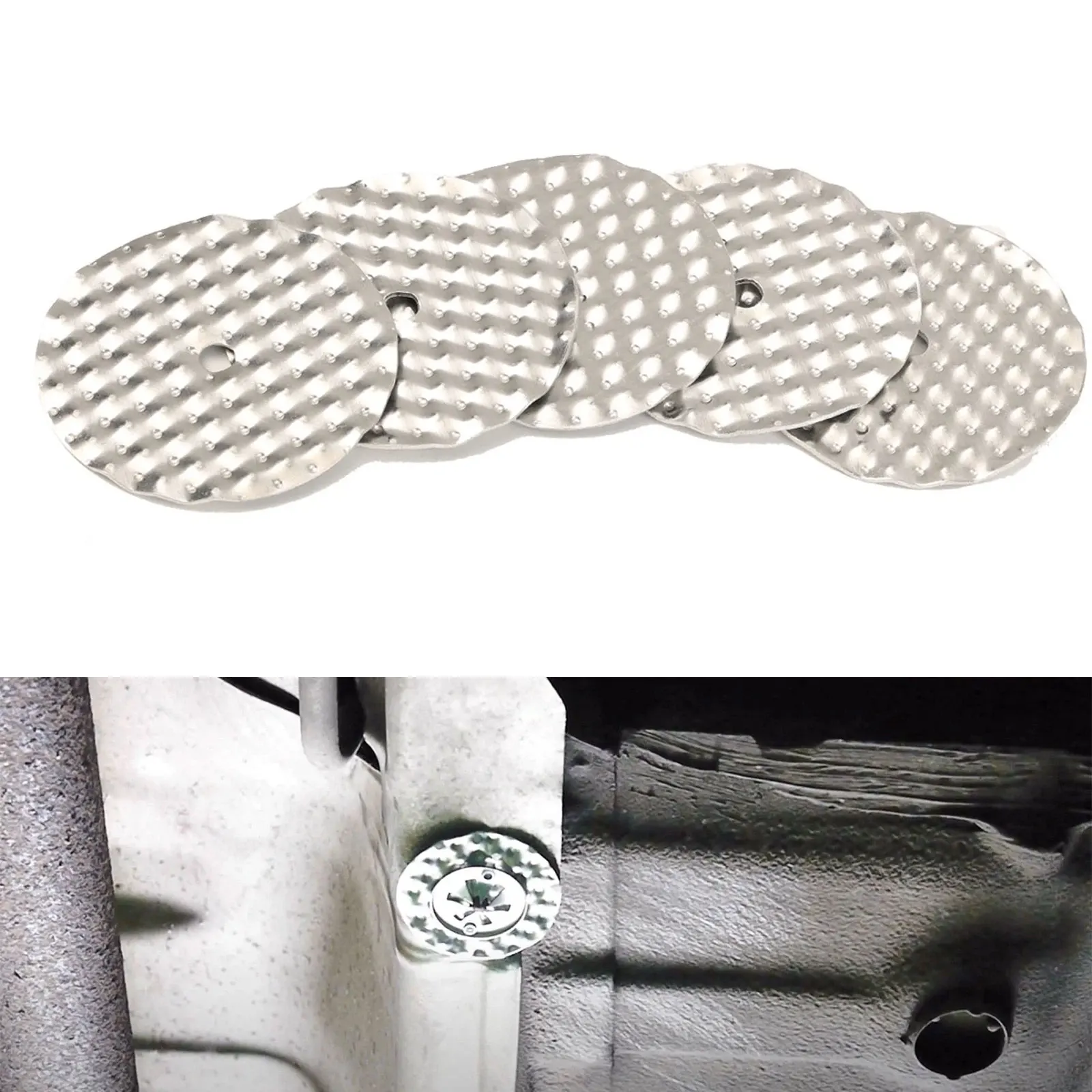 

Heat Shield Repair Locking Washers Metal Underbody Heat Shield Fastener heat protection plate attachment for Audi VW seat SKODA