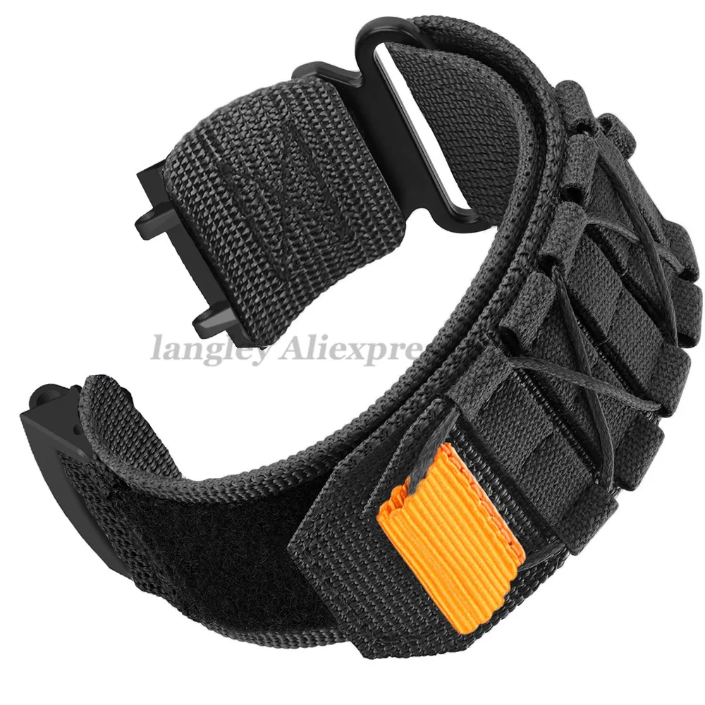 حزام نايلون مموه لـ Huami Amazfit T-rex 2 3 Ultra سوار لـ Amazfit T-rex Pro Tyrannosaurus Band استبدال معصمه