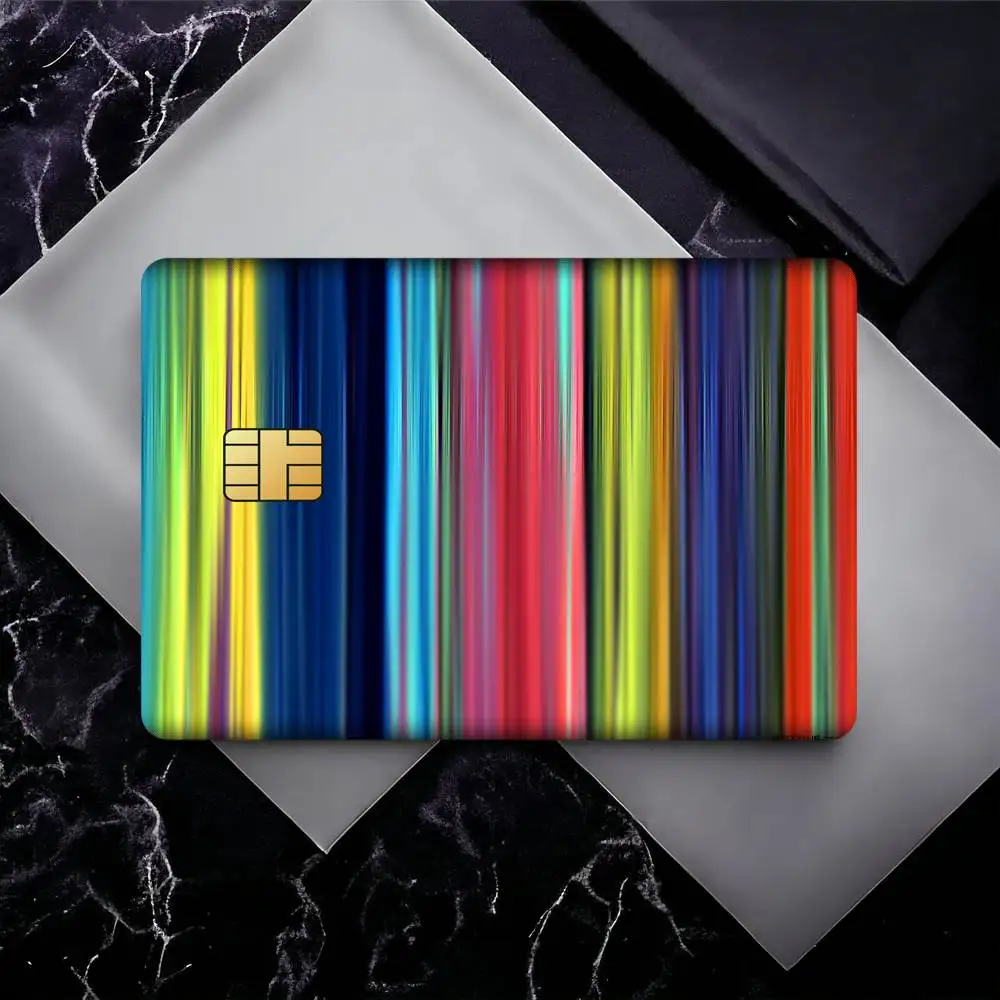 Fashion P-Paul S-Smith Credit Card Skin Stickers for Bank Card Bus Metro Card Sticker Waterproof Gift