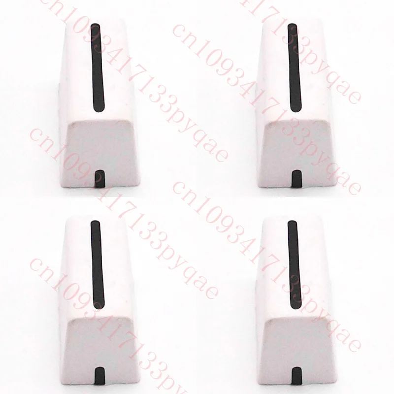 4pcs Fader Knob Cap For Pioneer DDJ-SX SZ Rane 61 62 64 68 Denon Numark (White)