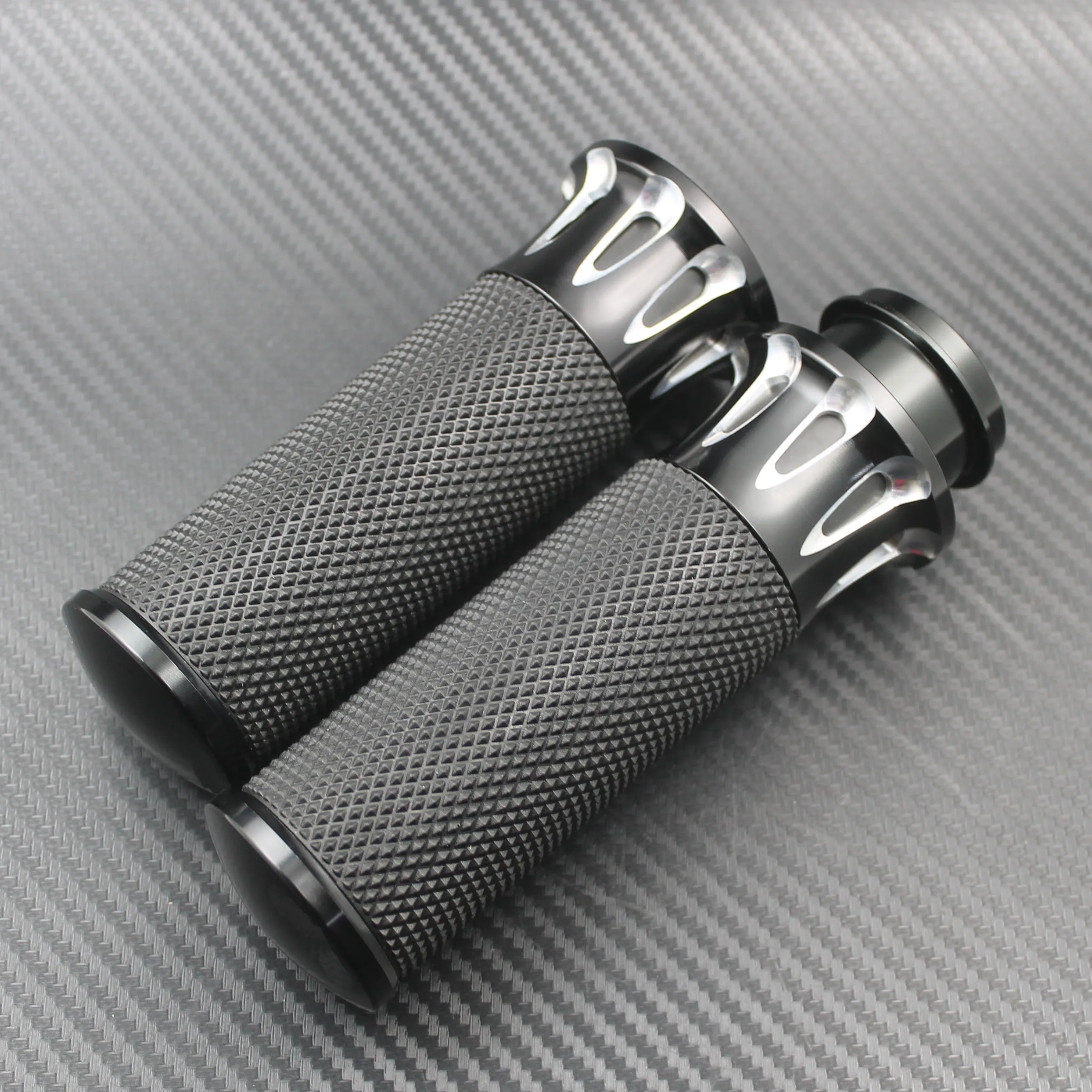 Motorcycle 1\'\' Electronic Throttle Grips 25mm Handlebar Hand Grips For Harley Touring FLHR FLHT FLHX FLTRX Softail FXDLS FLSTNSE