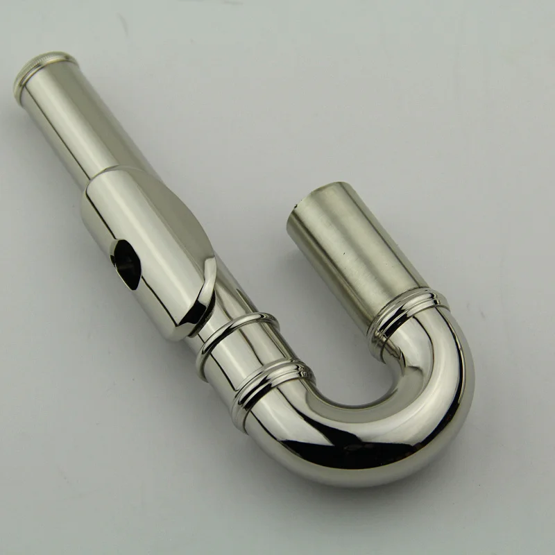 

Length Metal Flute Head Joint Headjoint Mouthpiece Replacement Woodwind Instrument Accessories Silver