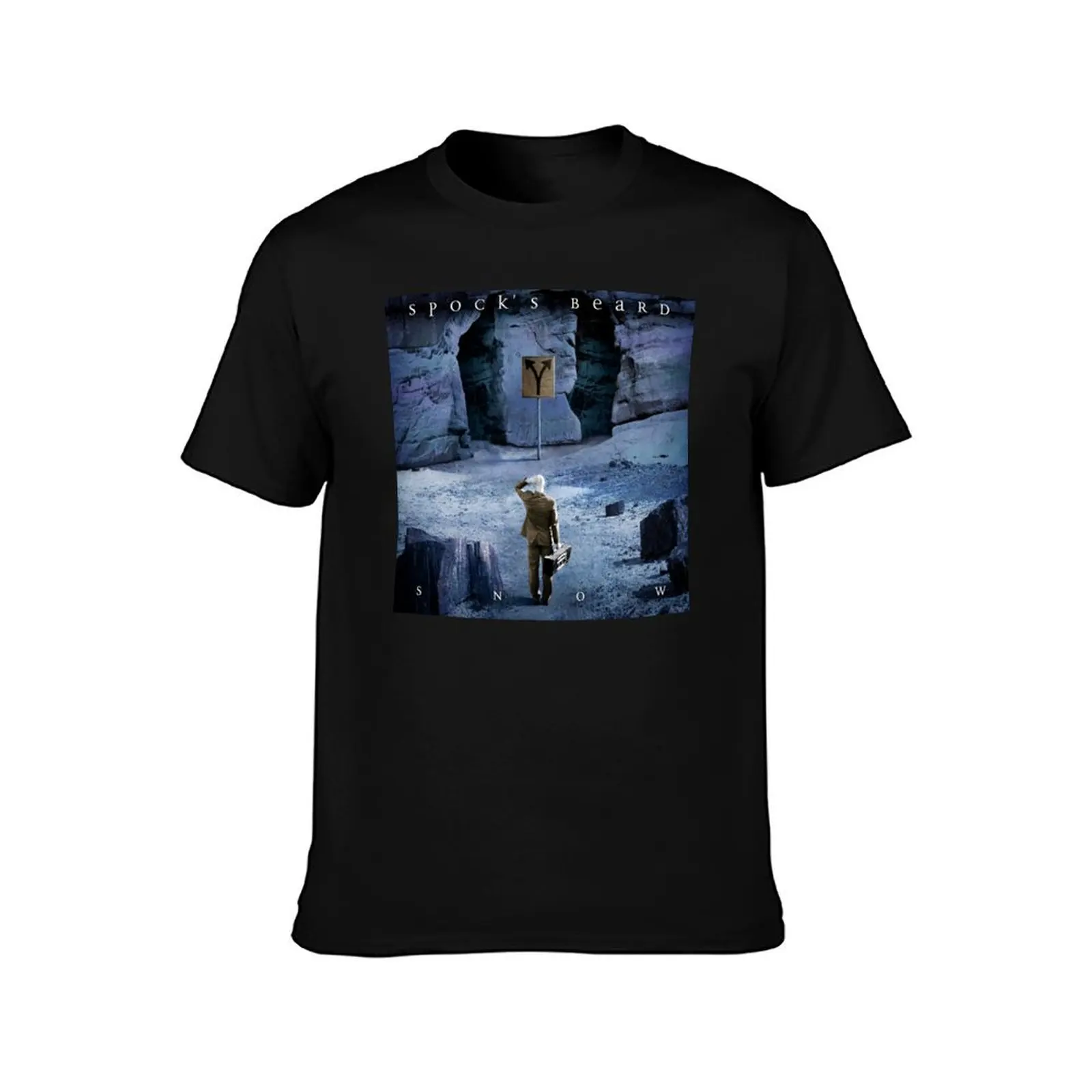 Spock's Beard Snow album cover T-Shirt Trendy Print Short Sleeve T-Shirt