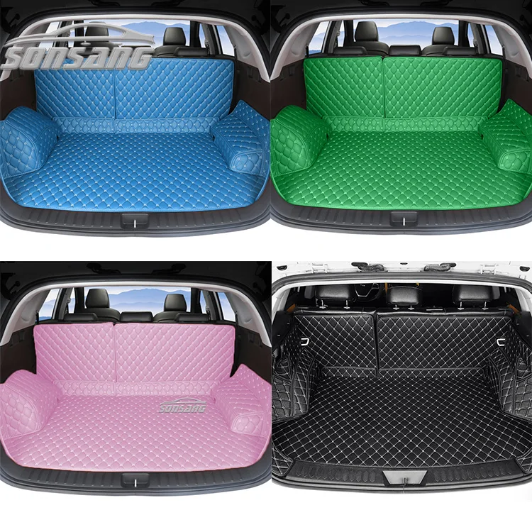 

Waterproof 3D 5D All Round Car Trunk Mat PU Leather Trunk Mats