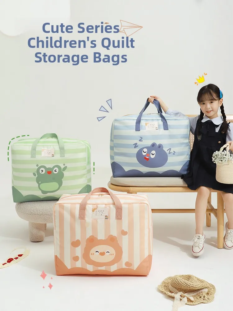 

Thiened Waterproof Nursery Quilt Storage Bag Children's Clothes And Bedding Storage Bag Moisture Proof Dust Proof Bag