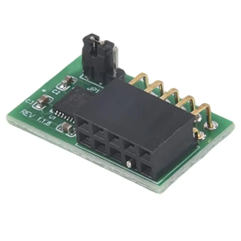 AU33-Para Supermicro-AOM-TPM-9670V-S, TPM 2.0 Vertical de 9 Pines, Duradero, Fácil de Instalar y Usar
