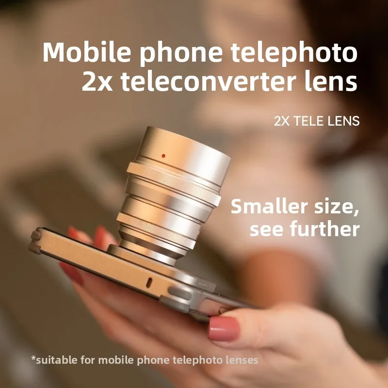 Mobile Phone Telephoto Lens Concert Shooting Artifact 2X Macro Multiplier Mirror for Apple Vivo