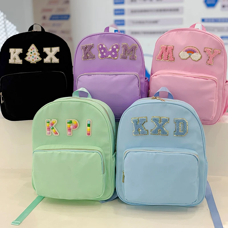 Mini Classic Nylon Backpack Simple Durable Leisure Travel Storage Luggage Bag Kids Fashion Back-to-school Gifts Color School Bag