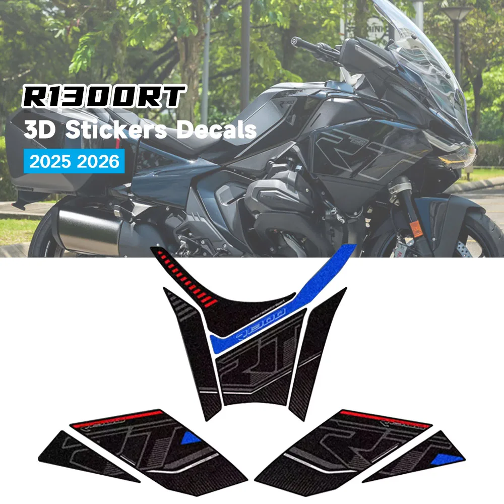 

For R1300RT R 1300 RT R1300 Tank Pad Cap Fuel Knee Top Trunk Luggage Panniers Cases Stickers Box Decals Protector