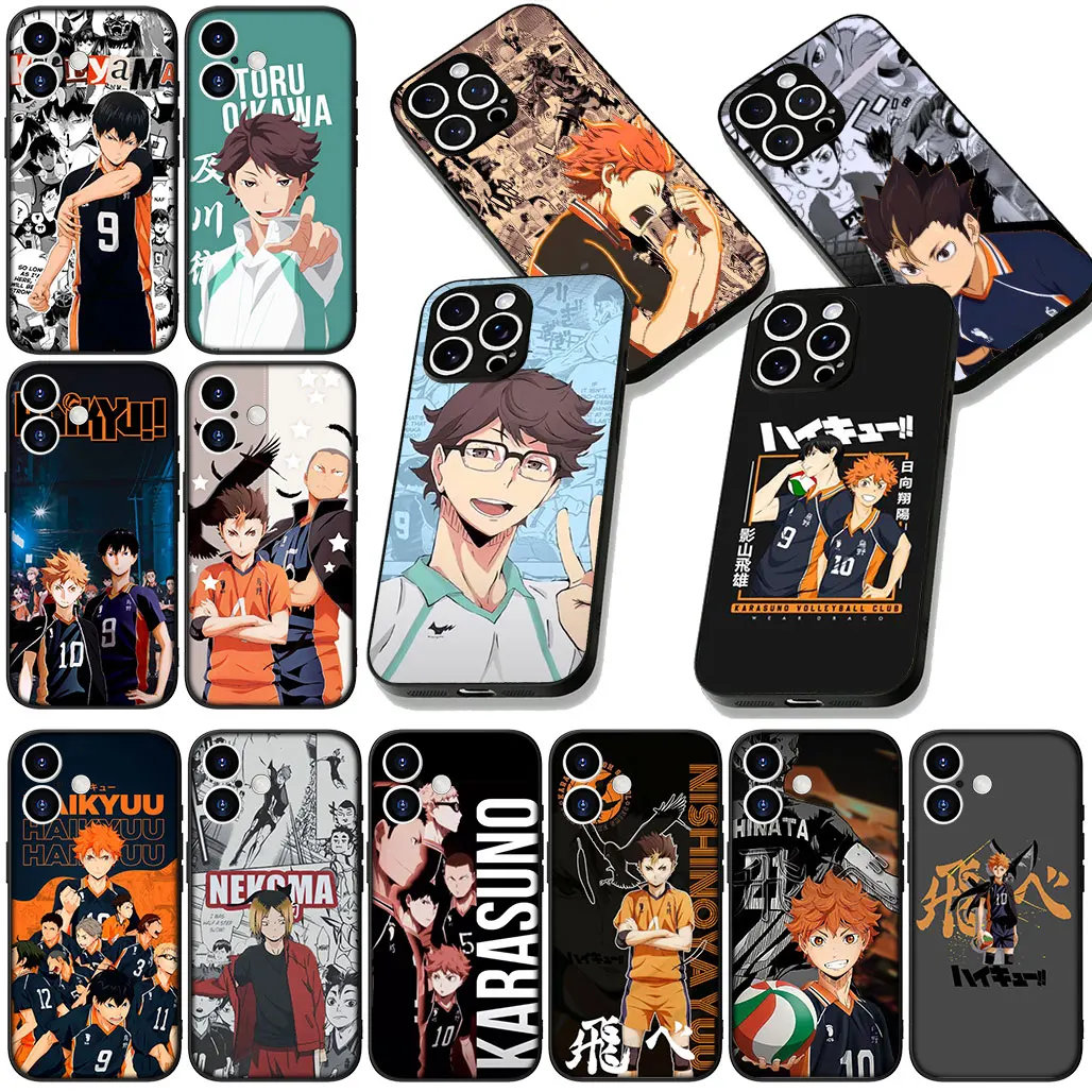 Чехол для телефона Motorola Moto E13 E20 E32 E22 G22 G23 G32 G60 G72 G7 G8 G9 Plus Power G82 Toru Oikawa Haikyuu Shoyo Hinata Cover