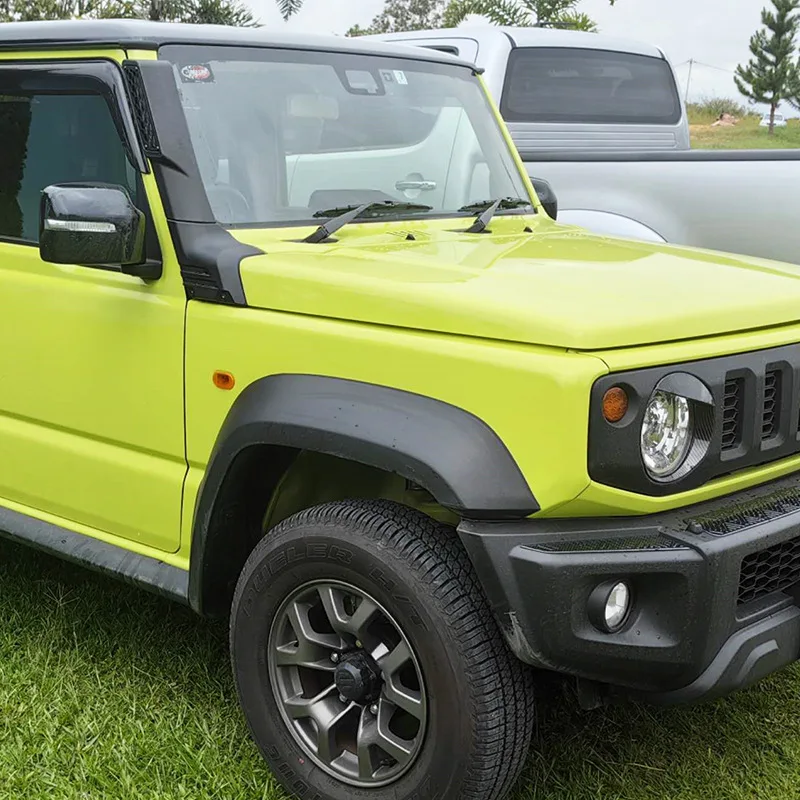 Kit de snorkel de entrada de ar para carro off road 4x4, acessórios externos para 2019 + suzuki jimny jb64 jb74, peças de carro, tubo de mangueira de respiração