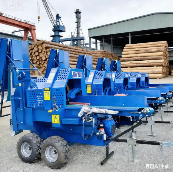 Customized 2026 Bossworth New Design Hydraulic Wood Processor Firewood Processor