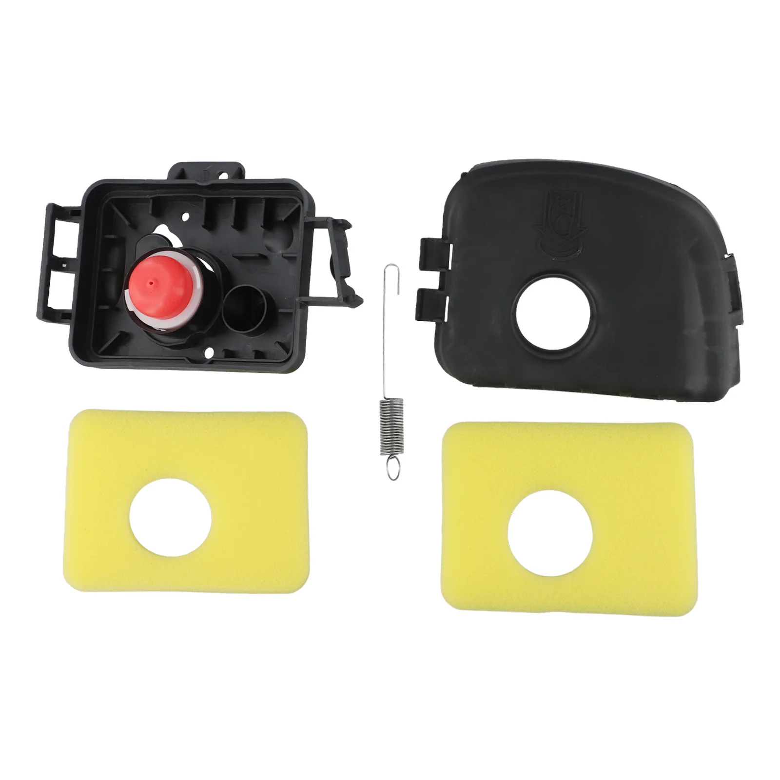 For Lawn Mower As Shown Air Filter Kit Air Cleaner Cover Air Filter Base Complete Replacement Easy Installation