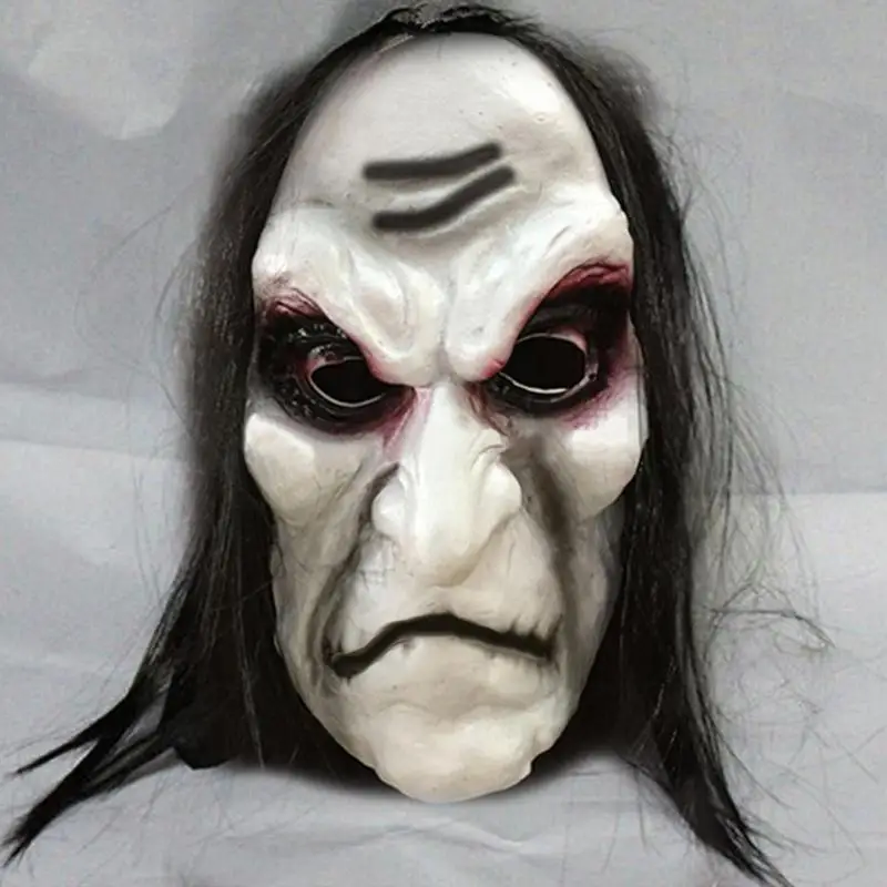 Halloween Masks Zombie Headgear Scary Halloween Full Face Cover Costumes Props Bloody Helmets Devil Masquerade Mask Decorations