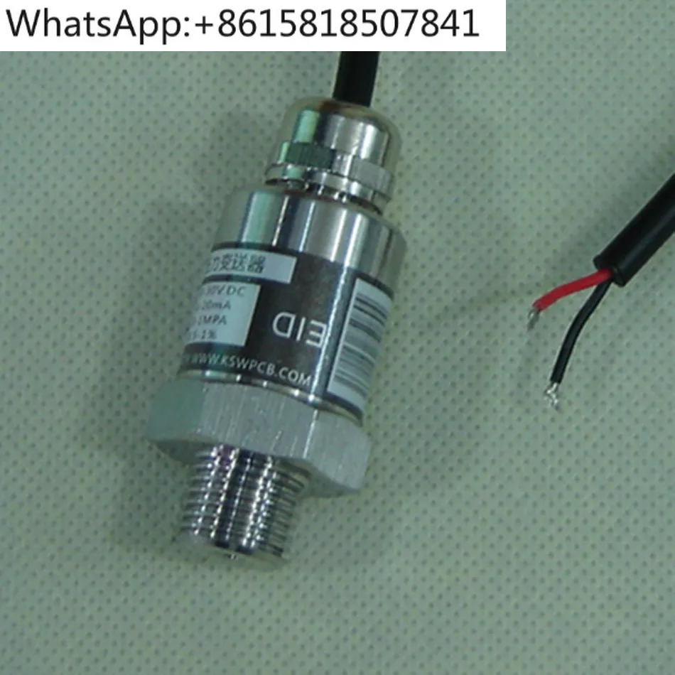 

Датчик давления, датчик давления воды в насосе с регулируемой частотой, двухпроводная система, выход 4–20 мА, диапазон 0–1 МПа