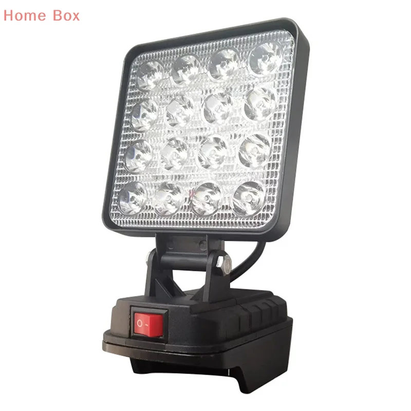 

Led Light For Battery 4In Portable Spotlight Cordless Outdoor Work Fishing Handheld Emergency ToolLight No Battery No USB