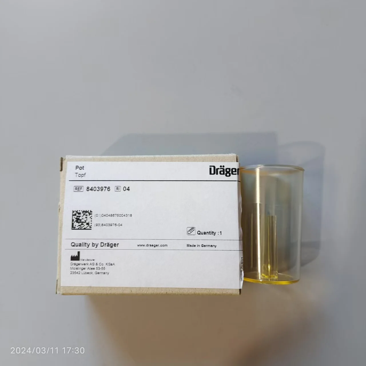 

8403976:Drager Savina Expiratory Valve Pot Potentiometer