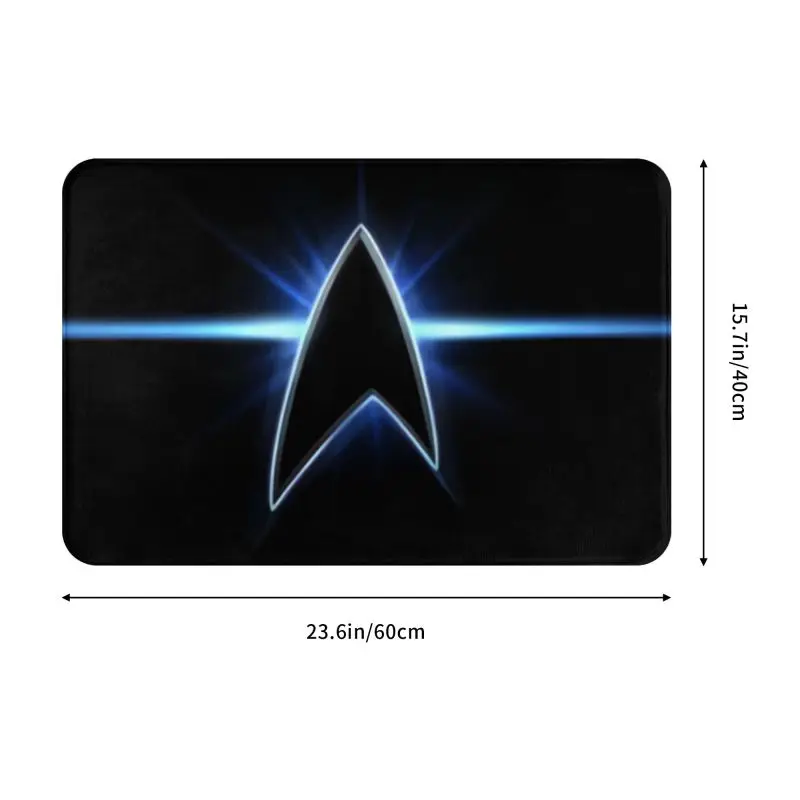 Star Treks Front Floor Door Entrance Mats Indoor Science Fiction TV Series Bath Kitchen Doormat Garden Carpet Rug