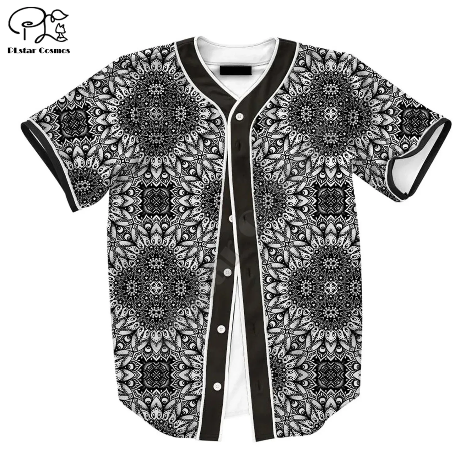 Baseball Jersey Psychedelic Baseball Jersey 3D All Over Printed Shirts hip hop Tops