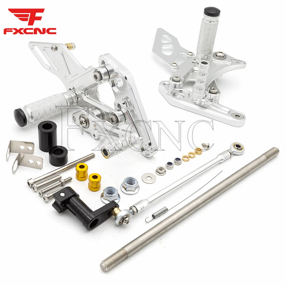 

Motorcycle Rearset Footrest Footrest For Honda Monkey bike Z125 2018 2019 2020 Pedal Adjustable Aluminum Footpeg Foot Peg New