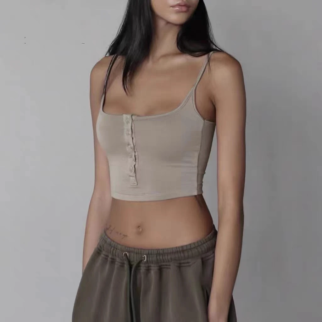 

Укороченный топ с вышивкой, жилет Slim Fit Bal Cotton ort Sle для молодых женщин, летняя коллекция для поездок на работу