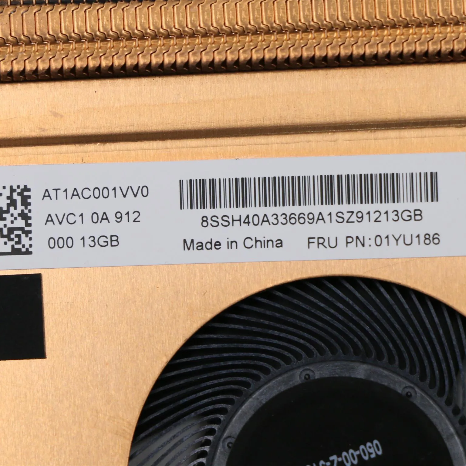 New Original For Lenovo ThinkPad T490 Radiator CPU Cooling Fan