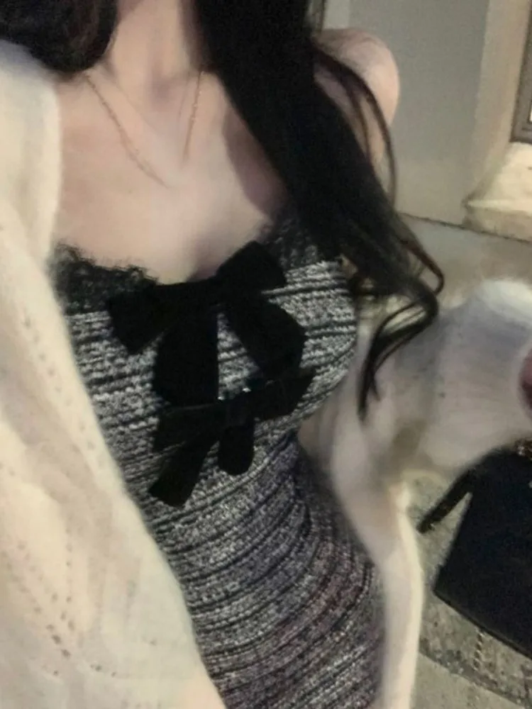 2024 opaska dziecięca patchworkowe sukienka bez rękawów kobiet w stylu Vintage Harajuku kontrastowe kolorowy pasek Mini Vestidos Y2k estetyczne podstawowe sukienki ołówkowe