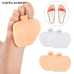 Semelles intérieures en Gel métatarsien pour l'avant-pied, coussinets de pied, coussin en Silicone, demi-cour, soutien des pieds, soulagement de la douleur, absorbe les chocs