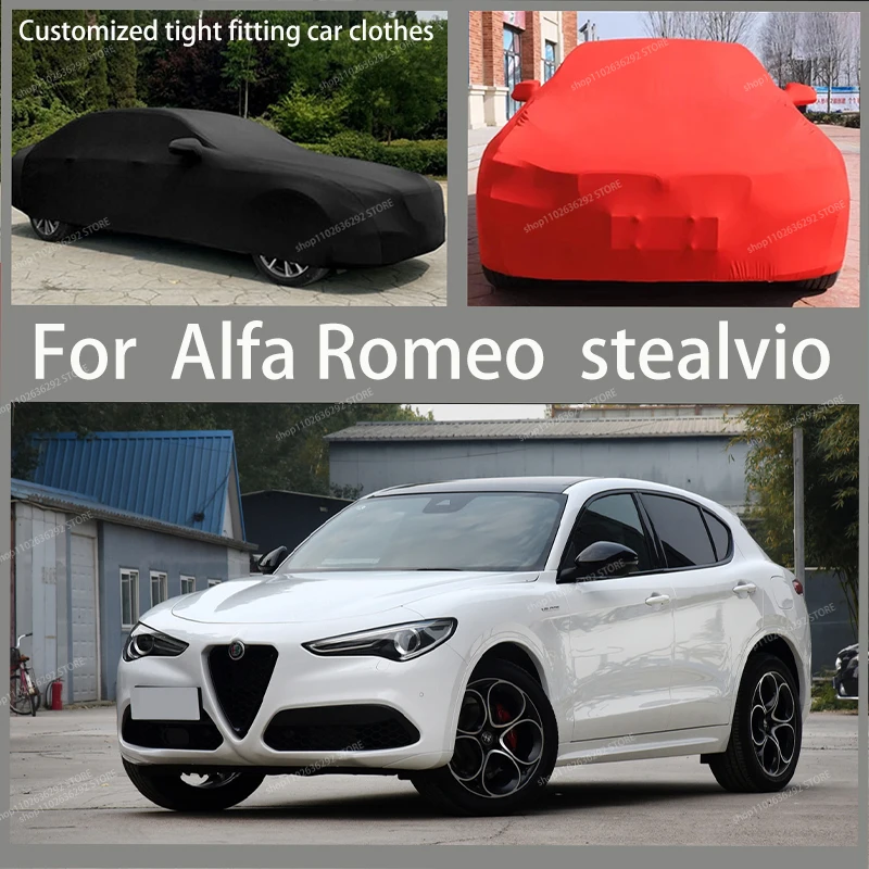 

For Alfa Romeo stealvio car clothing can effectively prevent exposure to sunlight and cool down by 30 ° C, Car protective cover